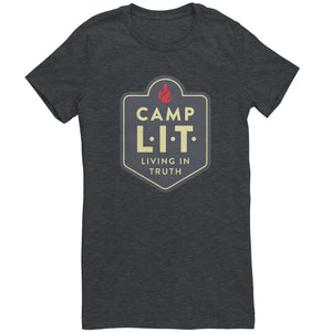 Open image in slideshow, Camp L.I.T. Logo - Women&#39;s Crewneck
