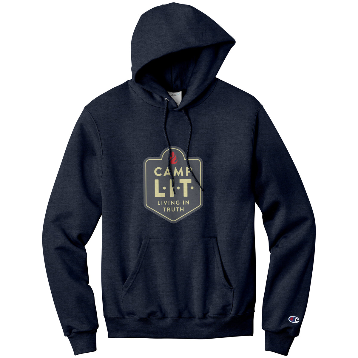 Navy blue champion hoodie best sale