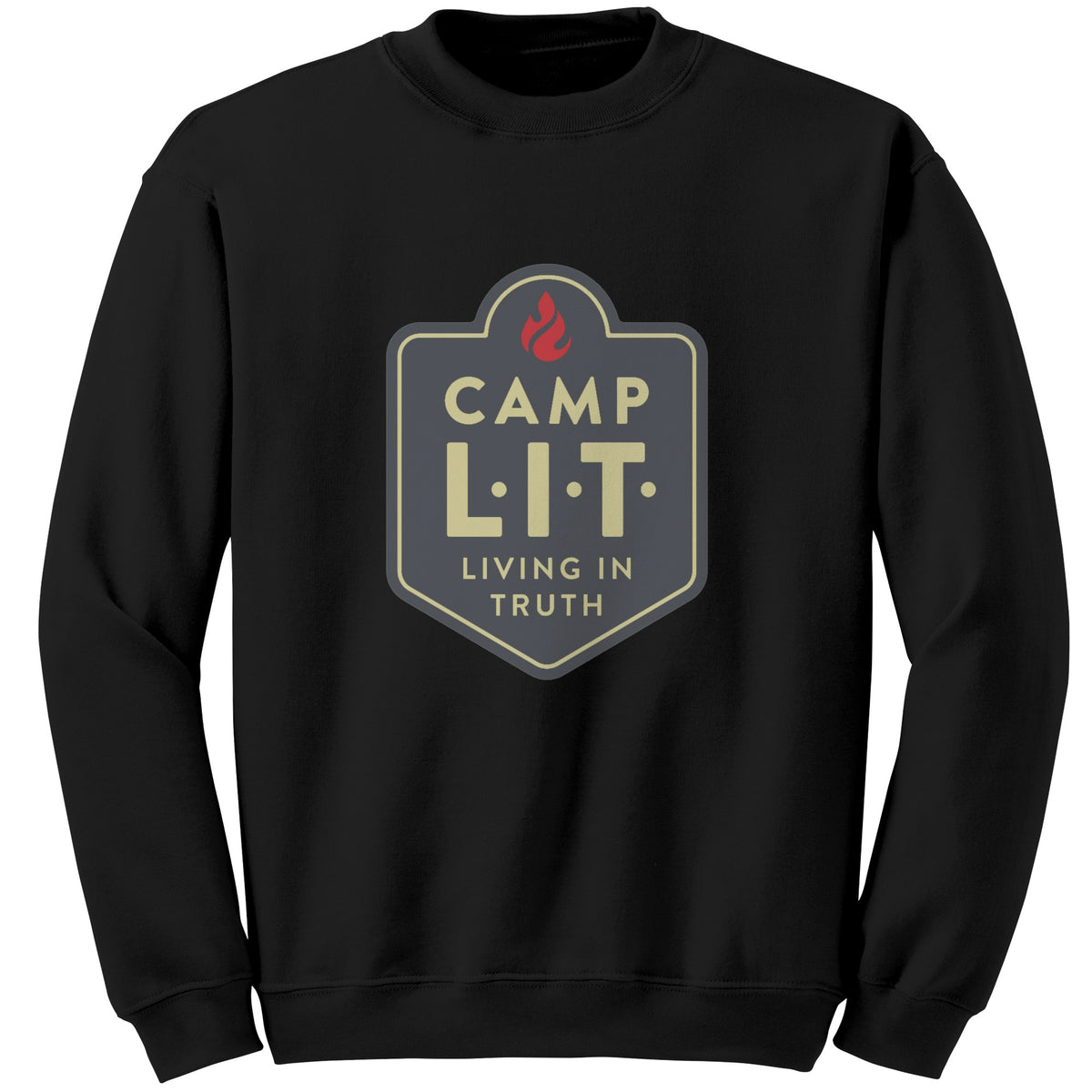 Crewneck Sweatshirt - Camp L.I.T Logo – CampLIT